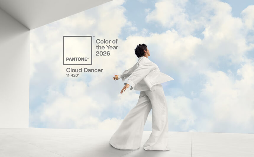 Pantone Cloud Dancer 2026